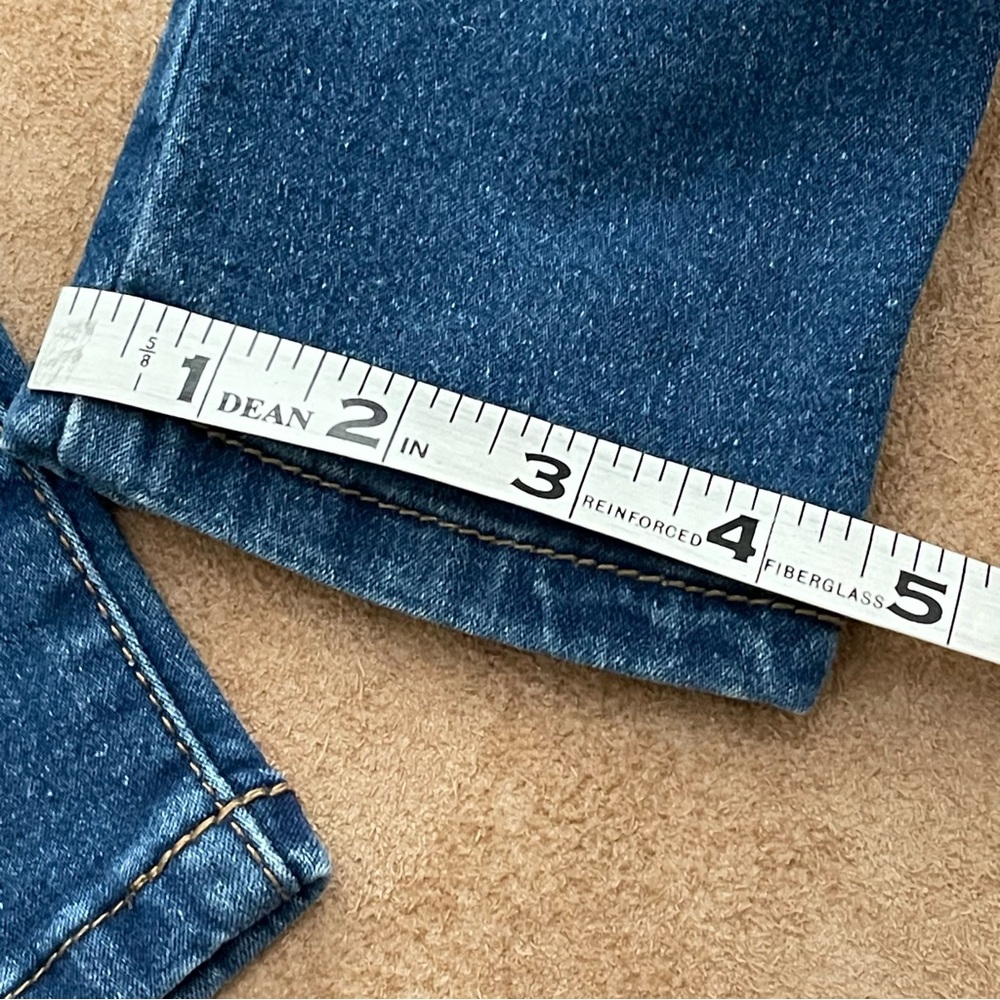 BAMBOO High Rise Stretch Skinny Jeans Size 3/4 - Picture 14 of 16